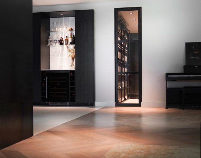 woning met eiken houten vloer