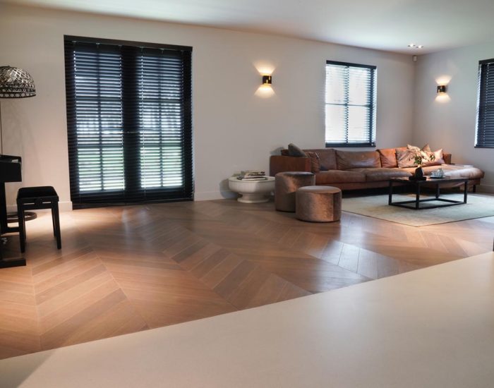 living Hongaarse punt woning rhenen