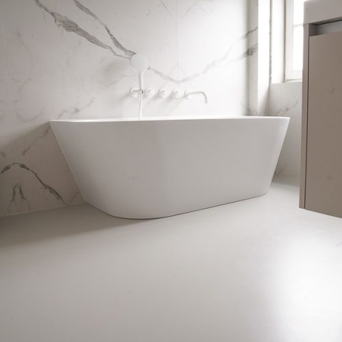 Zilva PU gietvloer badkamer Alblasserdam Zilva PU gietvloer badkamer Alblasserdam