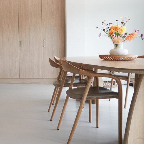 Zilva PU gietvloer woonkeuken  Alblasserdam Zilva PU gietvloer woonkeuken Alblasserdam